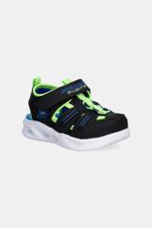 Skechers gyerek szandál SOLA GLOW SANDAL-HYPER-COAST - fekete 23