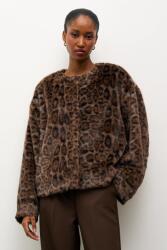 Answear. LAB rövid kabát - barna L - answear - 85 990 Ft