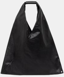 MM6 Maison Margiela vászontáska női műbőr - fekete Univerzális méret