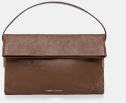 Elisabetta Franchi bőr táska - barna Univerzális méret