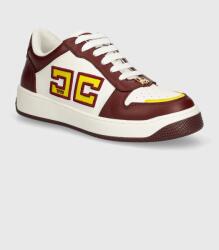 Elisabetta Franchi bőr sportcipő - burgundia Női 36