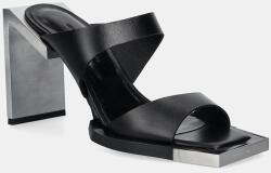 Heliot Emil bőr papucs - fekete Női 36