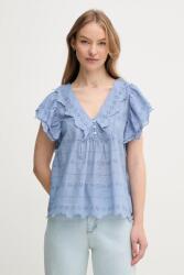 Pepe Jeans blúz pamutból DAME - kék L