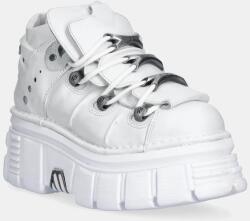 New Rock bőr sportcipő Napa Blanca, Tower Blanco E14 + Lateral - fehér Női 37