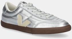 Veja bőr sportcipő Panenka - ezüst Női 39