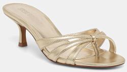 Steve Madden bőr papucs Cary - arany Női 36