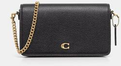 Coach bőr táska Mila - fekete Univerzális méret