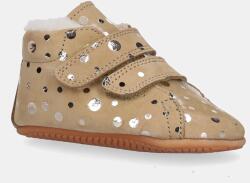 Froddo csecsemő bőrcipő PREWALKERS FURRY BASIC - bézs 22