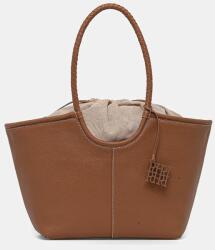 Pedro del Hierro bőr táska - barna Univerzális méret