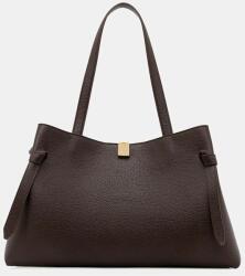 Yuzefi bőr táska GYOZA TOTE - barna Univerzális méret
