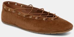 Steve Madden velúr balerina Pointe - barna Női 40
