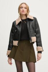 Sisley rövid kabát - fekete 42 - answear - 39 990 Ft