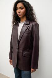 Answear. LAB bőrmellény - burgundia M