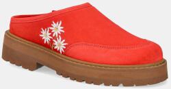 Diemme papucs velúrból Maggiore - narancssárga Női 38