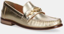Twinset bőr mokaszin - arany Női 39