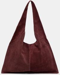 ANSWEAR velúr táska - burgundia Univerzális méret - answear - 36 990 Ft