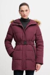 Pepe Jeans rövid kabát - burgundia XS