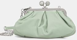 Weekend Max Mara bőr táska PRATI - zöld Univerzális méret