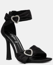 Buffalo szandál Fairy Chic Heart - fekete Női 39