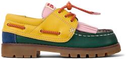 Camper gyerek bőrmokaszin by Bobo Choses - sárga 28