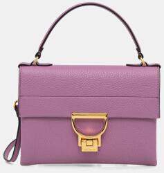 Coccinelle bőr táska Arlettis - lila Univerzális méret