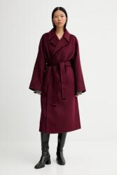 Calvin Klein baba gyapjúkeverék pulóver - burgundia S