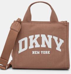 DKNY keresztpántos táska női pamut - barna Univerzális méret
