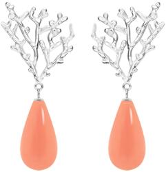 Lilou ezüstözött fülbevaló - ezüst Univerzális méret