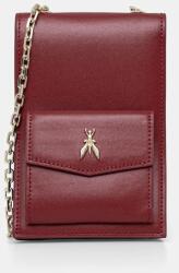 Patrizia Pepe bőr táska - burgundia Univerzális méret - answear - 63 990 Ft