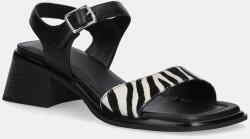 Vagabond Shoemakers velúr szandál INES - fekete Női 38