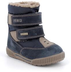 Primigi gyerek télicipő bőrből - sötétkék 19
