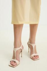 Answear. LAB bőr szandál - bézs Női 39 - answear - 22 990 Ft