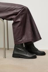 Answear. LAB bőr csizma - fekete Női 37 - answear - 34 990 Ft