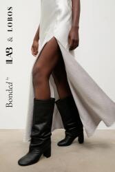 Answear. LAB Bonded by Answear. LAB & LOBOS bőr csizma - fekete Női 37