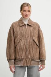 Missoni dzseki gyapjúkeverékből - barna L