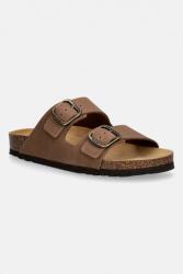 Scholl nubuk papucs JOSEPHINE - barna Női 39