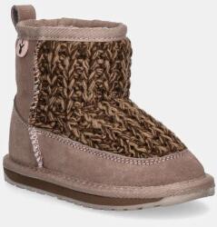 Emu Australia gyerek hótaposó Mauboy Knit - barna 27