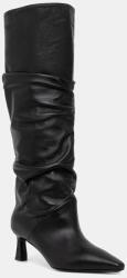 Pollini bőr csizma - fekete Női 39 - answear - 179 990 Ft