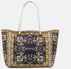 TWINSET pamut táska - sötétkék Univerzális méret