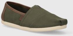 Toms espadrilles Alpargata - zöld Férfi 43