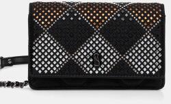 Steve Madden lapos táska Baddi - fekete Univerzális méret