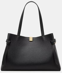 Yuzefi bőr táska GYOZA TOTE - fekete Univerzális méret