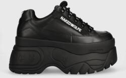 Naked Wolfe bőr sportcipő Sprinter - fekete Női 39