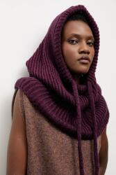 Answear. LAB gyapjú csősál - burgundia Univerzális méret