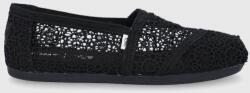Toms espadrilles Alpargata - fekete Női 36 - answear - 15 190 Ft
