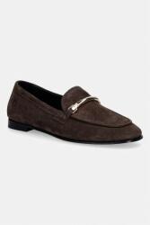 Furla velúr mokaszin Heritage Loafer - barna Női 40