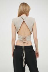 IRO felső gyapjú keverékből - bézs 40