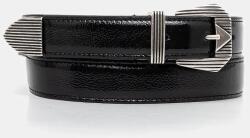 IRO bőr öv - fekete 75