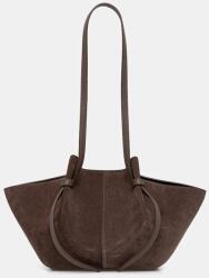 Yuzefi velúr táska MOCHI - barna Univerzális méret