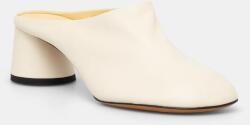 Proenza Schouler bőr papucs Glove - bézs Női 38